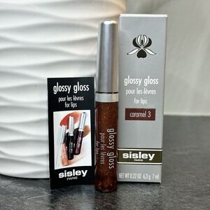 NEW Sisley Glossy Gloss Lip Gloss 3 CARAMEL Full Size‎ DISCONTINUED